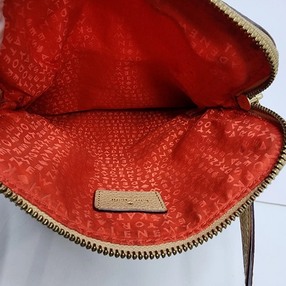 Kate Spade Purse‎ Mansfield Mariana Leather Crossbody Beige